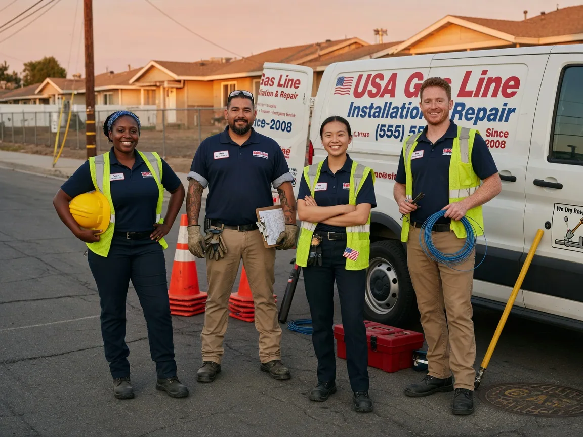 Gas Line Installation company in Reed, KY